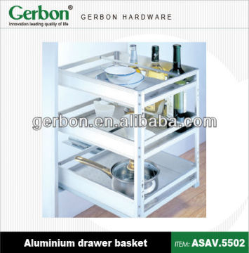 pull out wire basket kitchen cupboard