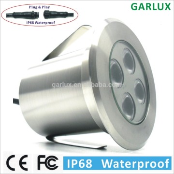12v 12w led light recessed underwater light ip68 waterproof pool light