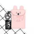 Custom cute animal pattern PU card holder