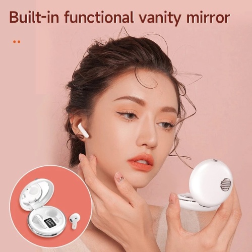 Makeup mirror headset Touch Control Earphones & Headphones