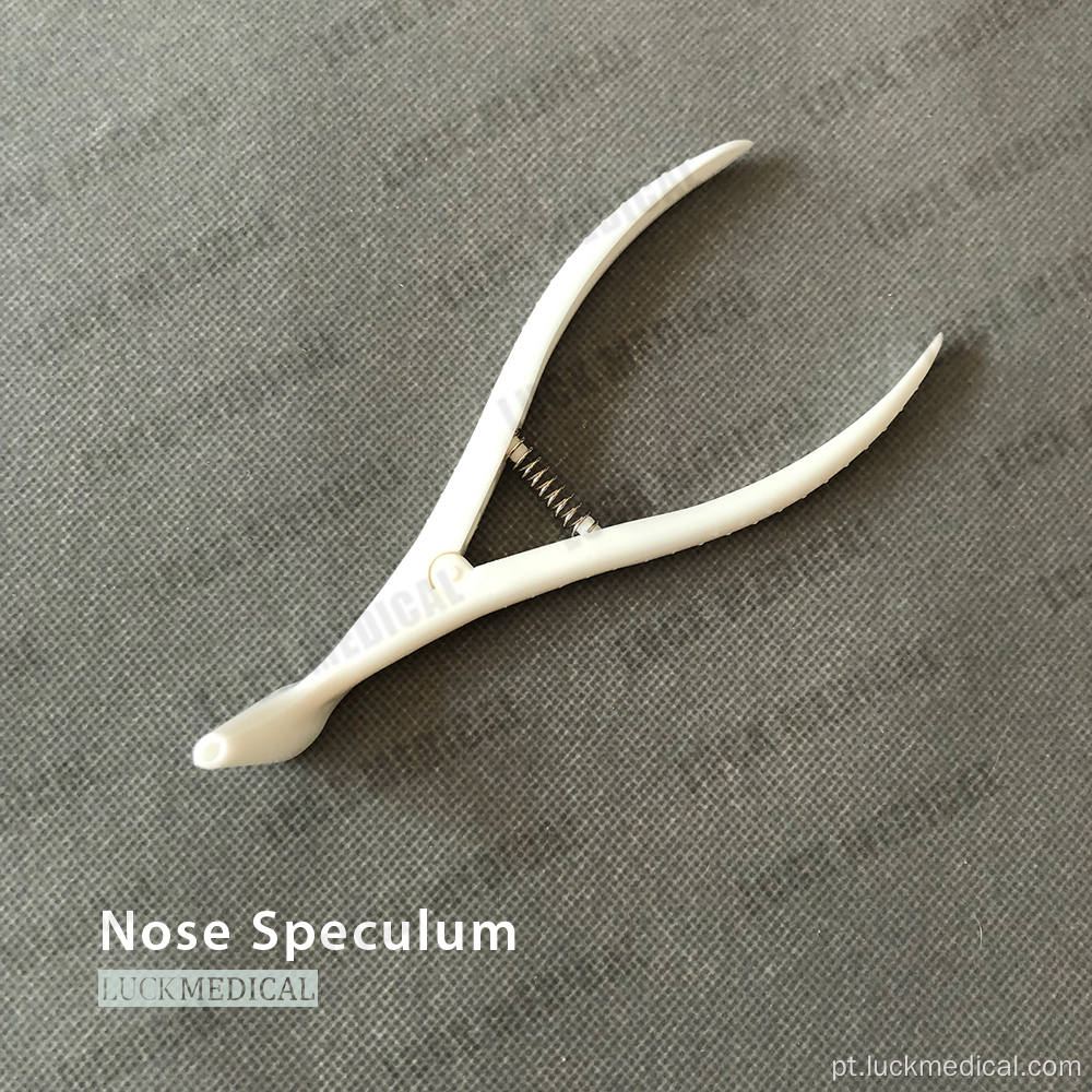 Especulum nasal para o nariz exame