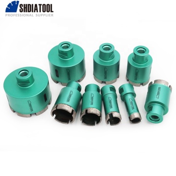 High Frequency Welded Diamond Drilling Core Bits (Wet) - Dia 20-75mm for Concrete, Marble, Granite, Tile Drilling