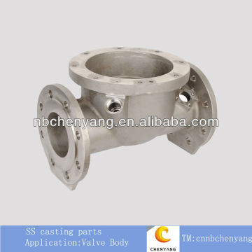 Valve body precision ss casting parts