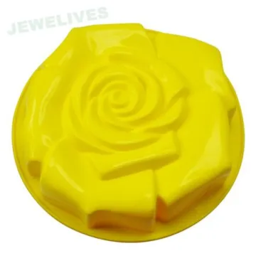 Food Grade Silicone Rose Cake Mold 