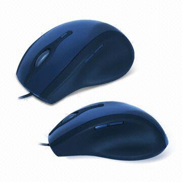 6-button Wired Laser Mouse with Buttons Life of Over 1,000,000 Times, Available in Various Colors