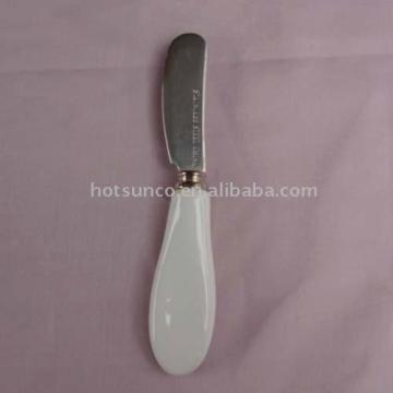 Stainless Steel Knife With Porcelain Handle