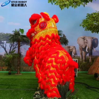 Spring Festival Asian Lion Dance