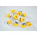 Clover Drive Fasteners for Fiber Optic Raceway Systems