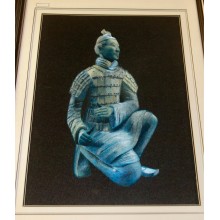 Shisancha Guochao Sichuan Bordado Guerrero De Terracota