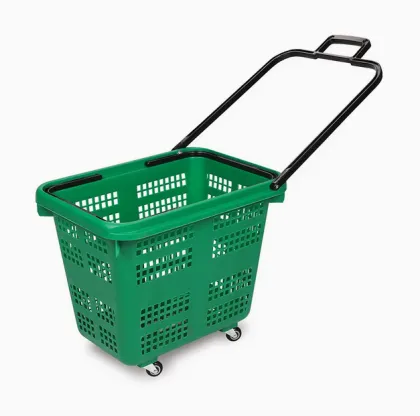 Plastic Supermarket Shopping Basket