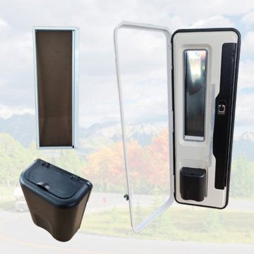Hot Sale European Style Full White RV Foam Caravan Motorhome Door