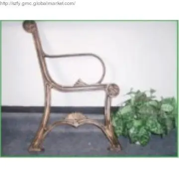 Cast Aluminum Ends, Furniture Leg