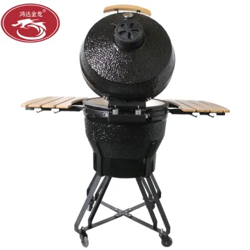 Portable Camping Kamado Poland Ceramic XXL Outdoor Pizza BBQ Grill