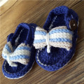Sprzedaż hurtowa obuwia mody Crochet Knitting Crochet Baby Shoes