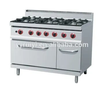 Electric 4-plate cooker with oven
