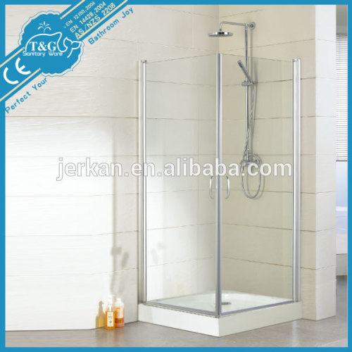 2015 Hot sale low price round glass shower bathroom