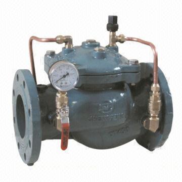 Slow shut-off check valve, measures 2- and 24-inch, domestic and industrial use