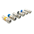 F Type Male Plug Compression Cable Connector Adapter