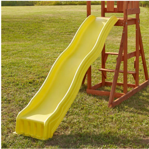 Wild Wave Slide Custom Long Colorful Kids Playground Plastic Large Slides Supplier