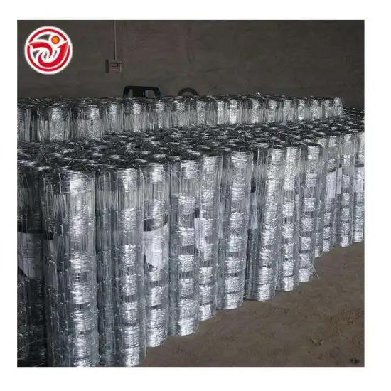 Affordable High Tensile Strength Galvanized Woven Sheep Fence Mesh