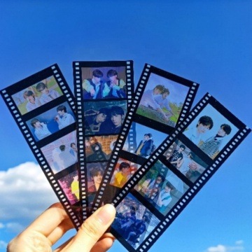 2023 Custom Translucent K-Pop Film Bookmark