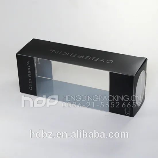 Custom Printed color PET Folding Packing Box,plastic box High quality