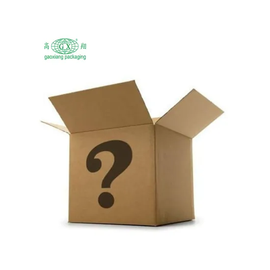 Customized High-Quality Corrugated Gift Packaging Mystery Box