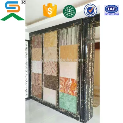 uv coating decorative lobby wall interior tiles design