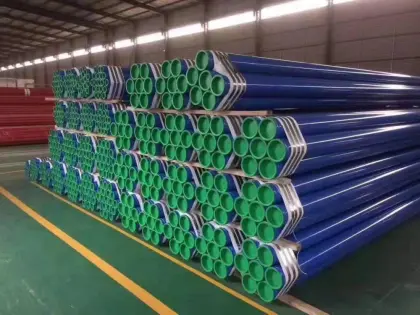 Black Water Supply Plastic Coated Steel Pipe