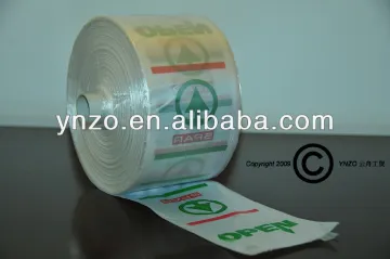 Plastic Garbage Bag on roll--star seal