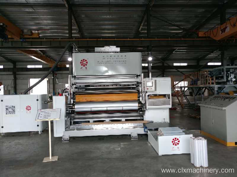 2000MM Full auto stretch film machine 3 screws plastic extruder