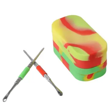 Brand new non-stick wax oil container silicone bho containers for wholesales