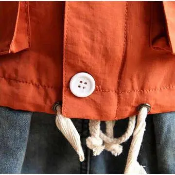 Fashionable men's hoodie windbreaker