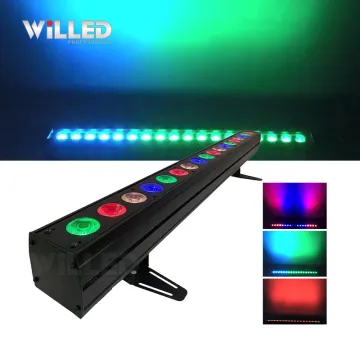 WILED Stage Light 18x10W LED Pixel Bar Wash RGBW Wall Washer Light with Individual Pixel Control