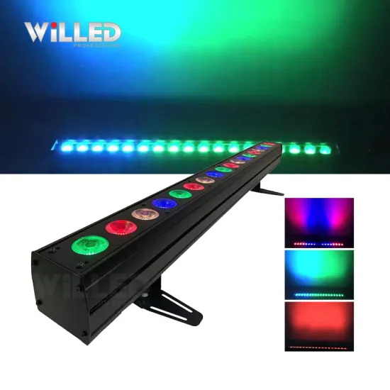 WILED Stage Light 18x10W LED Pixel Bar Wash RGBW Wall Washer Light with Individual Pixel Control