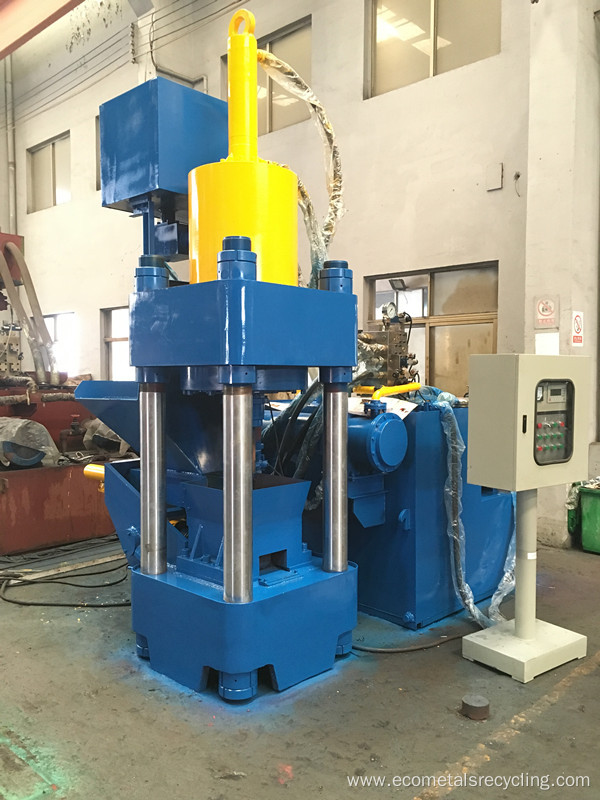 Automatic Copper Disc Chips Briquette Machine For Smelting