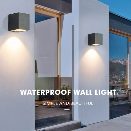 GU10 outdoor led wall light