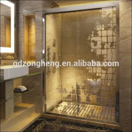 Double Safety Coated and Film Tempered Glass