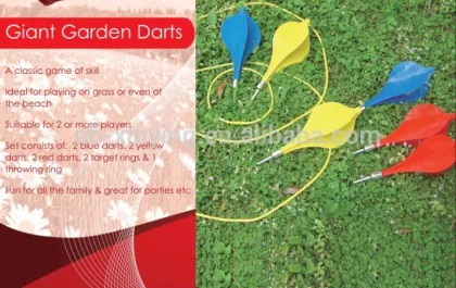 Giant Garden Darts