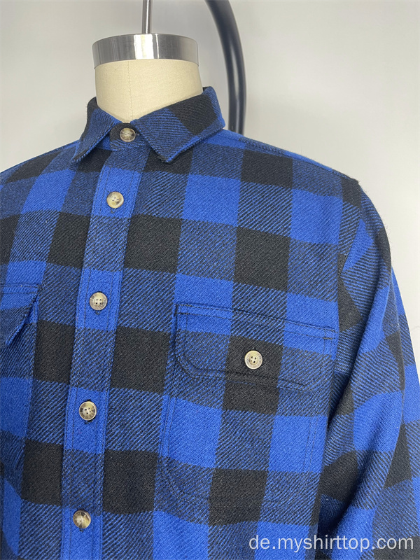 Retro Plaid Wollmisch