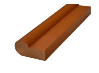 Cold Formed Steel Building Material WPC Bench Slats