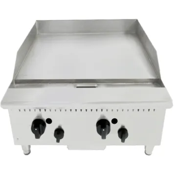 CE Commercial  Stainless Steel Counter Top Full Flat Plate Steak Gas Grill Griddle