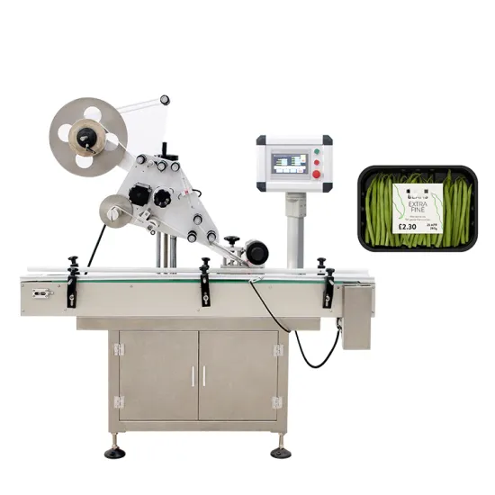 High Efficiency Triple Face Water Bottle Labeling Machine with Date Code Printer