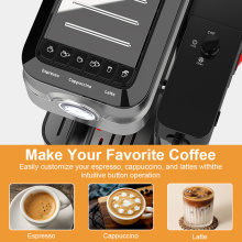 coffee machine and milk frother 6-in-1 Espresso Machine with Built-In Milk Frother Factory