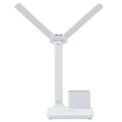 Rechargeable Double Head Desk Lamp for Eye Comfort