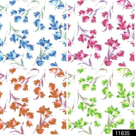 2024 New Fashion Cotton Rayon Digital Print Fabric