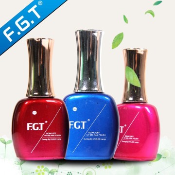 FGT High Quality easy apply and soak off professional nail uv/led lamp gel