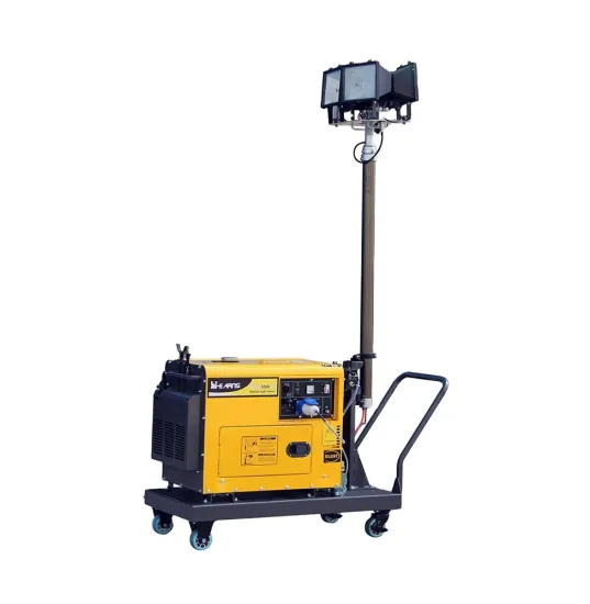 5kva silent mobile diesel generator light lighting tower