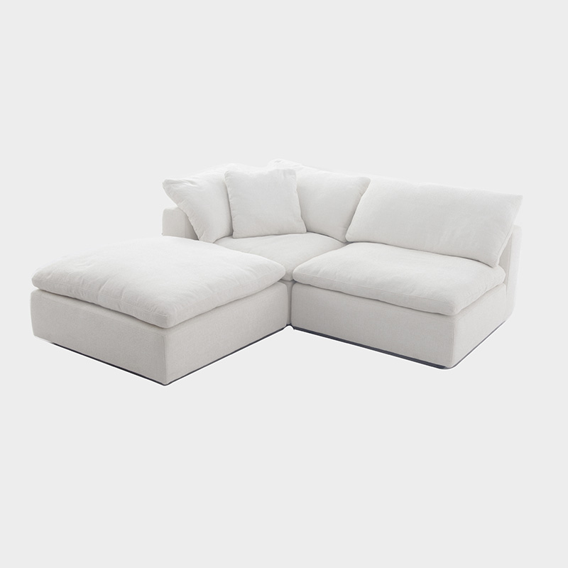 أريكة فاخرة حديثة أبيض