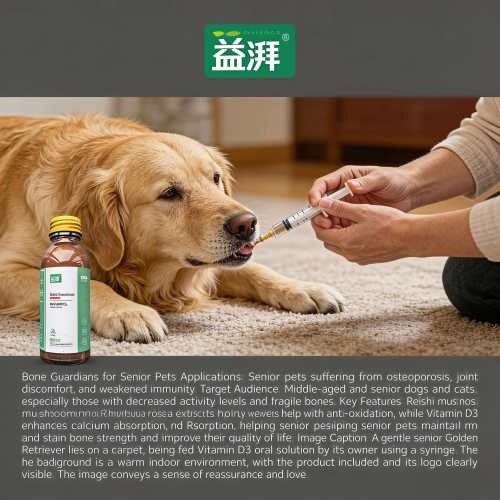 Suplemento ortopédico de calcificación ósea para mascotas